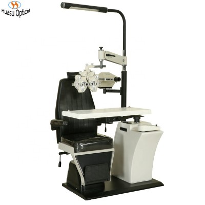 China optical shop machine ophthalmic refraction unit combined table chair unit