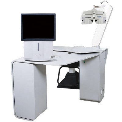 Optometry Refraction Unit Ophthalmic combined table chair stand Optical completed Instruments for new eye shops hospitals