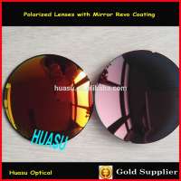 CR39 polarized lenses color mirror coating