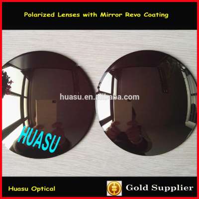 mirror coating lenses sunglass polarized lenses CR39 lenses