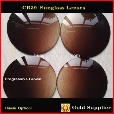 tinted color sunglass lenses polarized lenses color CR39 lens progressive brown color